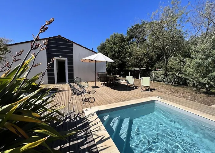 Residence 008-Soulac Sur Mer - 008 - Jolie Villa Contemporaine Avec Piscine Mae-6151